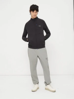 Kurtka przejściowa EA7 Emporio Armani ciemnobrązowy