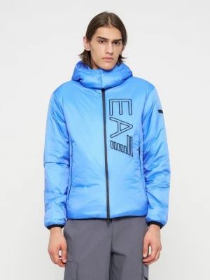 Kurtka przejściowa EA7 Emporio Armani jasnoniebieski