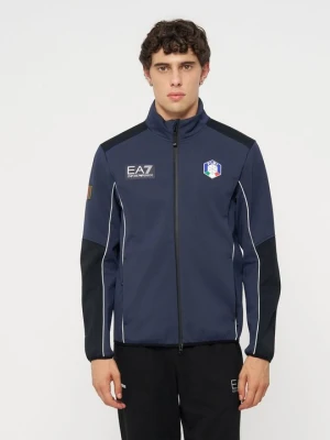 Kurtka przejściowa EA7 Emporio Armani niebieski