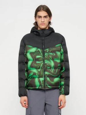 Kurtka zimowa EA7 Emporio Armani zielony