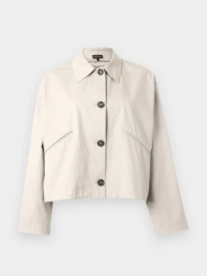 Kurtka przejściowa Emporio Armani mleczny
