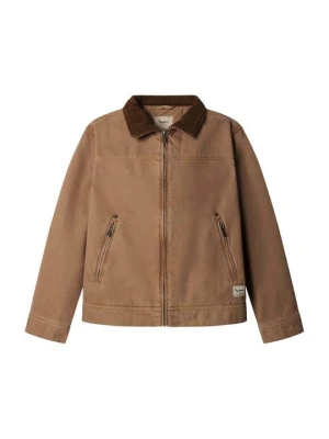 Kurtka przejściowa Pepe Jeans jasny brąz