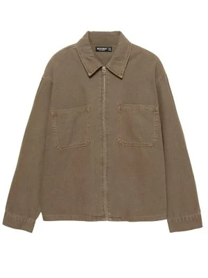 Kurtka przejściowa PULL&BEAR brązowy