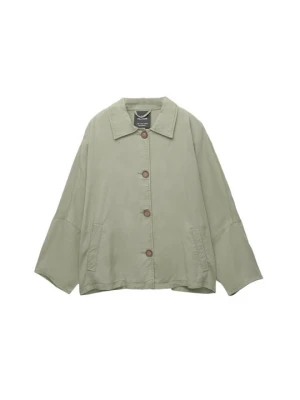 Kurtka przejściowa PULL&BEAR zielony