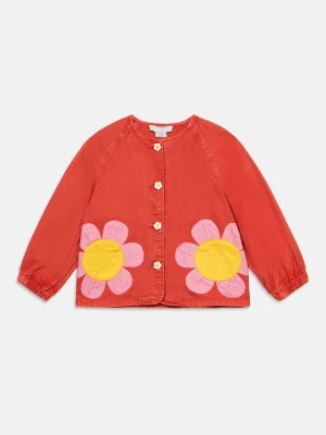 Kurtka przejściowa Stella McCartney czerwony