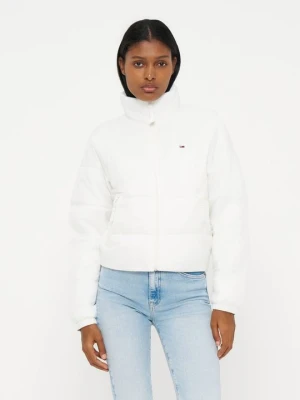 Kurtka przejściowa Tommy Jeans beżowy melanż