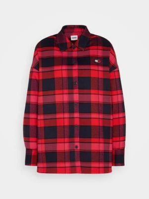 Kurtka przejściowa Tommy Jeans czerwony