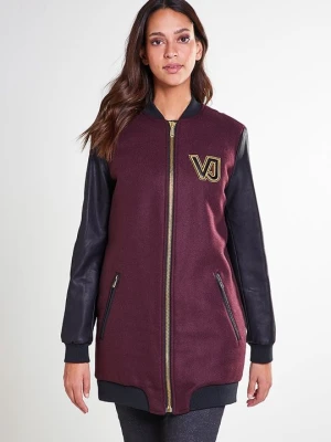 Kurtka przejściowa Versace Jeans Couture bordowy