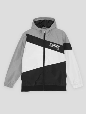 Kurtka przejściowa z kapturem z panelami kolorystycznymi Reporter Young