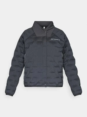 Kurtka puchowa Adidas Terrex antracytowy
