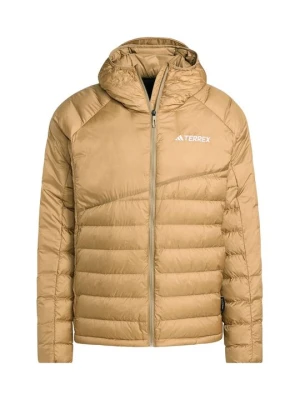 Kurtka puchowa Adidas Terrex beżowy