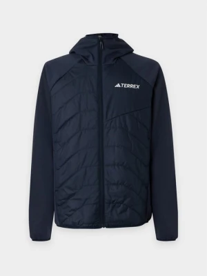 Kurtka puchowa Adidas Terrex granatowy