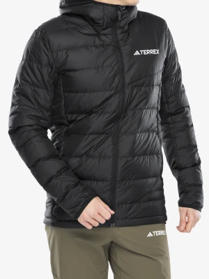 Kurtka puchowa adidas TERREX Multi Light Down Hooded Jacket - black