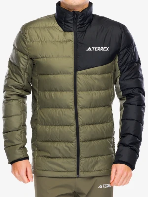 Kurtka puchowa adidas TERREX Multi Light Down Jacket - olive strata/black