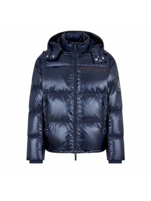 Kurtka puchowa Armani Exchange niebieski