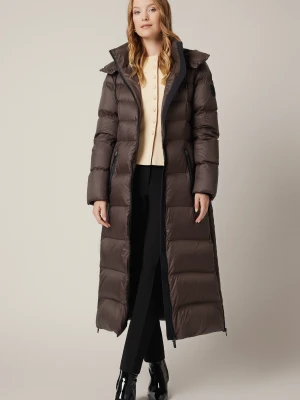 Kurtka Puchowa Brązowa Maidstone Lancerto