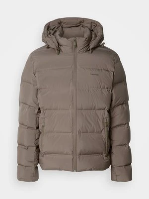 Kurtka puchowa Calvin Klein piaskowy