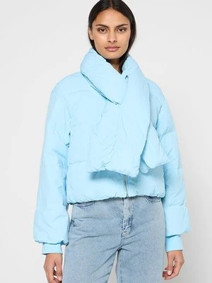 Kurtka puchowa Calvin Klein niebieski