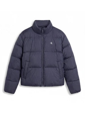Kurtka puchowa Calvin Klein Jeans niebieski