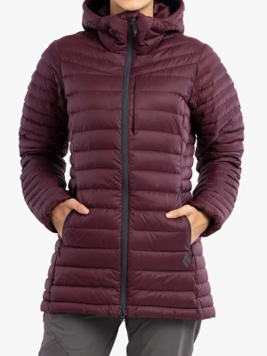 Kurtka puchowa damska Black Diamond Access Down Parka - bordeaux