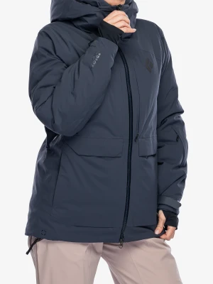 Kurtka puchowa damska Black Diamond Factor Insulated Parka - charcoal