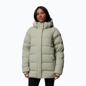Kurtka puchowa damska Columbia Amaze Puff Mid Hooded safari