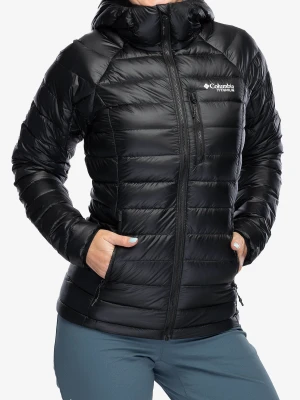 Kurtka puchowa damska Columbia Arctic Crest Down Hooded Jacket - black