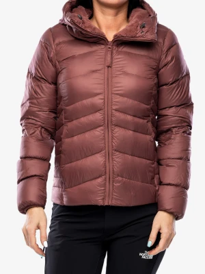 Kurtka puchowa damska Columbia Autumn Park Down Hooded Jacket - beetroot