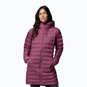 Kurtka puchowa damska Columbia Lake 22 II Down Long Hooded antique mauve Różowy