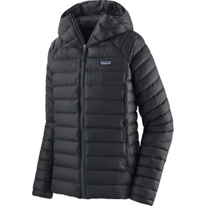 Kurtka puchowa damska Down Sweater Hoody Patagonia Czarny