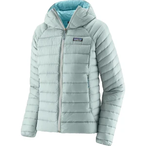 Kurtka puchowa damska Down Sweater Hoody Patagonia Niebieski