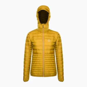 Kurtka puchowa damska Haglöfs Micro Nordic Down Hood autumn leaves