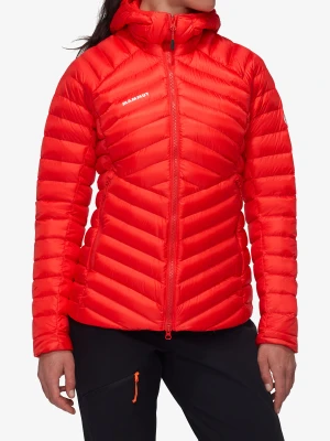 Kurtka puchowa damska Mammut Broad Peak IN Hooded Jacket - mammut red