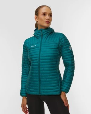 Kurtka Puchowa Damska Mammut Broad Peak Light In Hooded Jacket Women Turkousowa