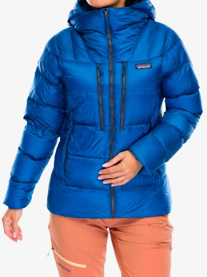 Kurtka puchowa damska Patagonia Fitz Roy Down Hoody - endles blue