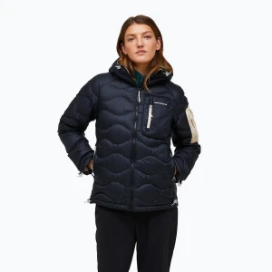 Kurtka puchowa damska Peak Performance Helium Utility Down black / sand fog