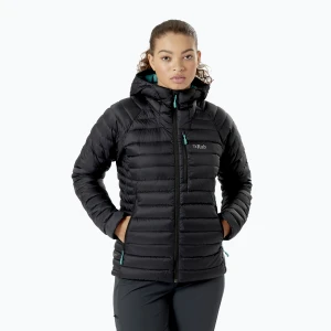 Kurtka puchowa damska Rab Microlight Alpine black
