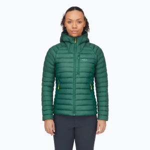 Kurtka puchowa damska Rab Microlight Alpine green slate