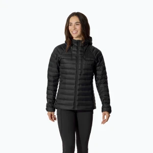 Kurtka puchowa damska Rab Microlight Alpine Hoody black