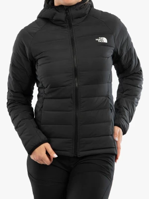 Kurtka puchowa damska The North Face Belleview Stretch Down Hoodie - tnf black