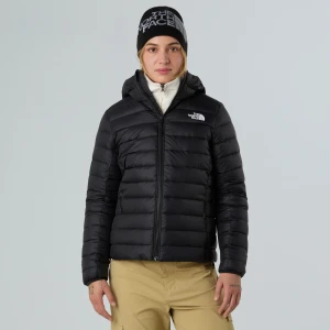 Kurtka puchowa damska The North Face Down Hooded black