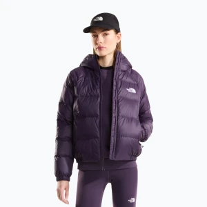Kurtka puchowa damska The North Face Hydrenalite Down Hoodie endless dusk Fioletowy