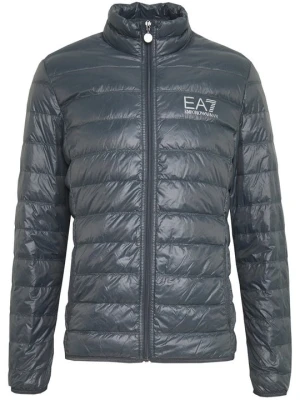 Kurtka puchowa EA7 Emporio Armani ciemnoszary