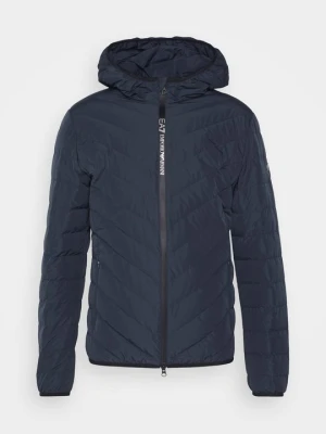 Kurtka puchowa EA7 Emporio Armani granatowy