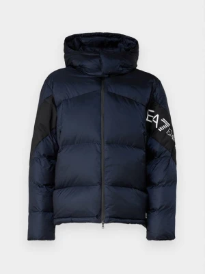 Kurtka puchowa EA7 Emporio Armani granatowy