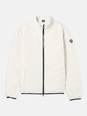 Kurtka puchowa EA7 Emporio Armani mleczny