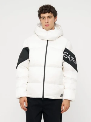 Kurtka puchowa EA7 Emporio Armani biały