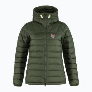 Kurtka puchowa Fjällräven Expedition Pack Down Hoodie deep forest Zielony