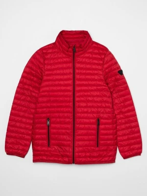 Kurtka puchowa Giorgio Armani ciemnoczerwony