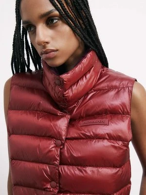 Kurtka puchowa krótka, bez rękawów, dwustronna PATRIZIA PEPE